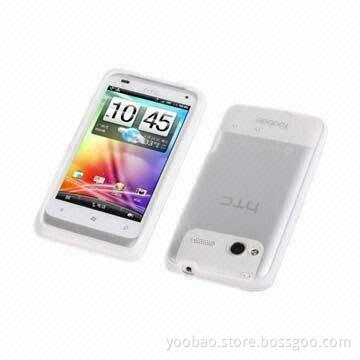 Protect Cases for HTC Raider 4/ G19, Made of PC and TPU Material with 1-piece Screen Protect